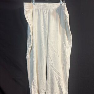 Old Navy Linen Wide-Leg Pants